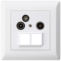 UP-Antennendose R/TV-Daten HMS kallysto.line 19dB weiss