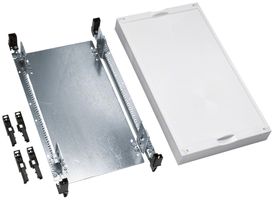 Kit Hager univers N 450×250mm avec plaque de montage