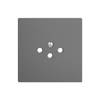 Frontplatte EDIZIOdue T12 dunkelgrau mit Shutter