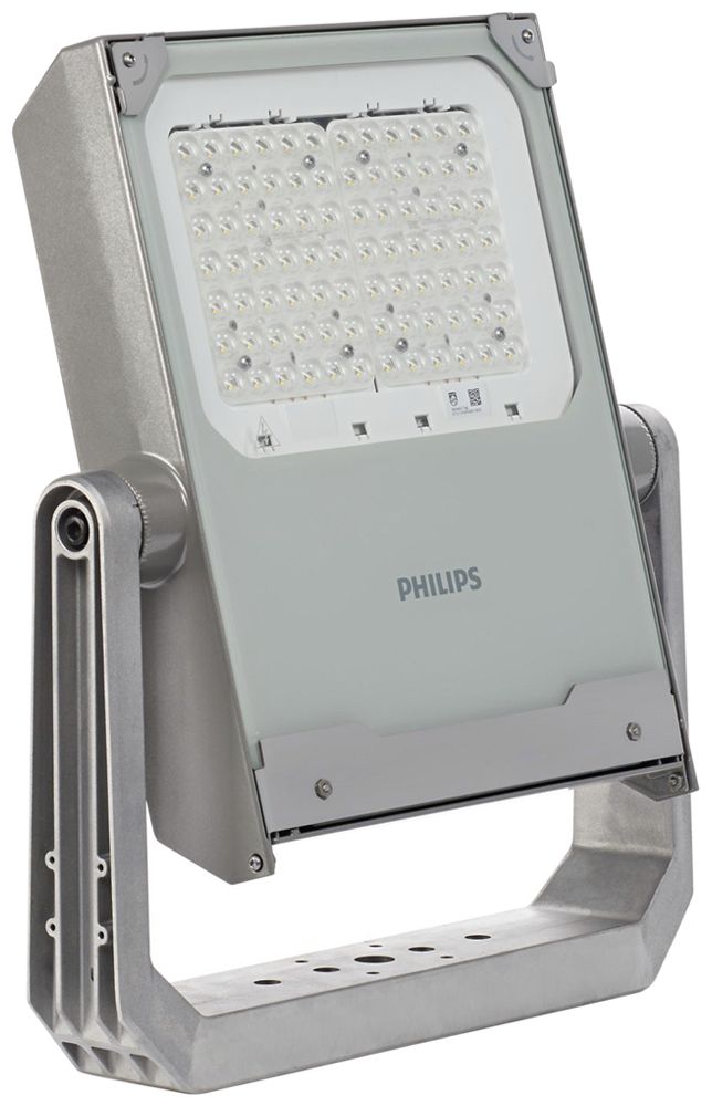 Projecteur LED Philips Clearflood 172W 23100lm 740 IP66 13°×128° 545×465mm al