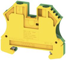 Schutzleiter-Reihenklemme 1.5…16mm² TH35/G32 grün/gelb