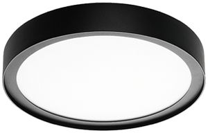 Lampada apparente LED SG Disc 290 17W 1850lm 830 REG Ø288mm nero