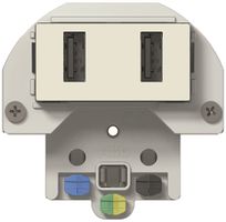 USB Ladesteckdose mit T13 ABB GEE 240V max.2400mA