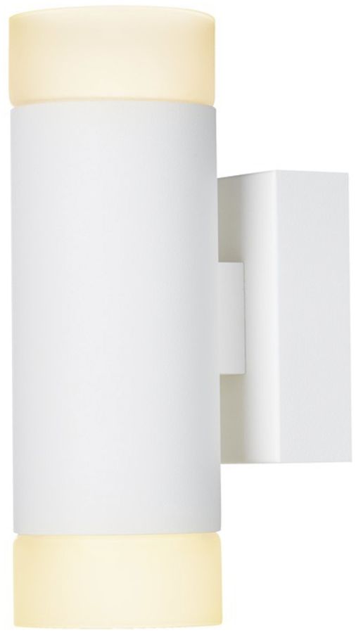 Applique SLV ASTINA UP/DOWN GU10 2×10W Ø70×200mm blanc