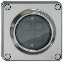 Variateur station secondaire ENC ELEMENT Wiser 1c 4t aluminium