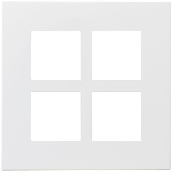 Telaio di copertura ATO 2×2 moduli bianco