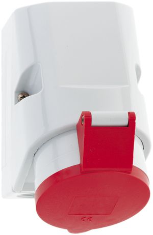 Prise AP CEE Bals 5P 32A 400V 6h rouge IP44 nick.Quick Connect