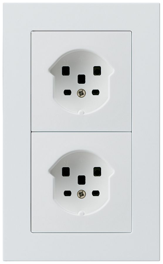 UP-Kombination kallysto.pro Gr.I-I vertikal 2×Typ 25 weiss