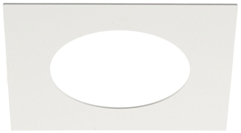 EB-Rahmen SLV NUMINOS S eckig 160×160mm/Ø100mm weiss