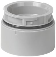 Adaptateur pour montage au sol WERMA BWM, gris