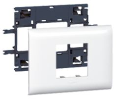Support INC Mosaic 2 modules Evolutive blanc