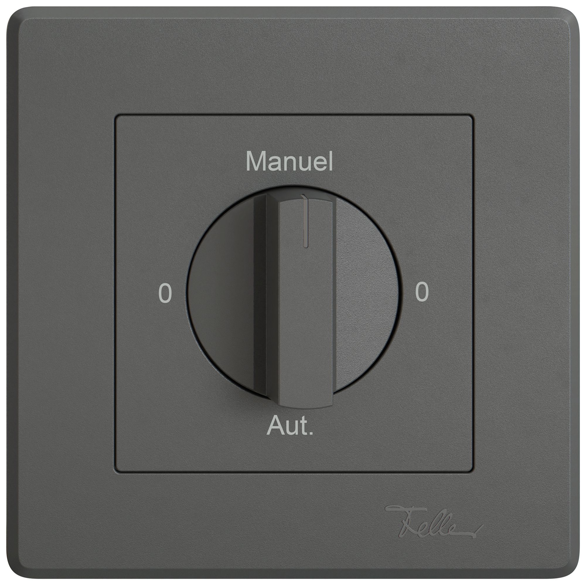 Kit de montage ENC EDIZIO.liv SNAPFIX® p.interr.rot.manet.0-Man-0-Auto (F) grf