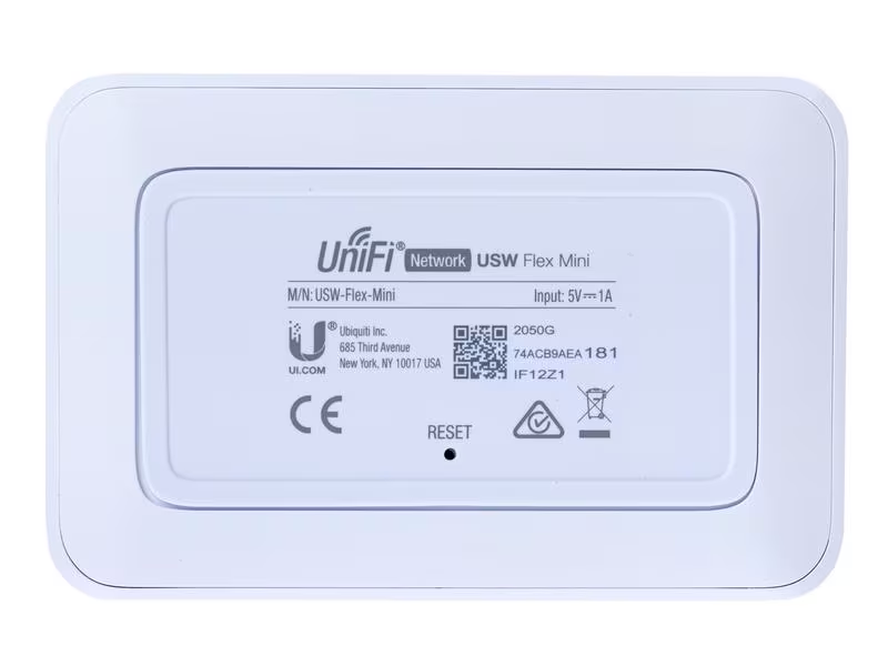 Ubiquiti UniFi Switch 5 Port 5xGE, USB-C&PoE Powered