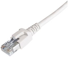 Câble patch RJ45 Dätwyler 7702 4P, cat.6A (IEC) S/FTP LSZH, blanc, 25m