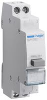 Interrupteur à poussoir AMD Hager SVN 16A 230V 2 fermeur 0 ouvreur 1 inverseur