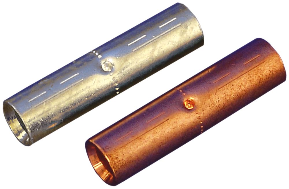 Pressverbinder Plica PV DIN lang 10mm² Kupfer verzinnt