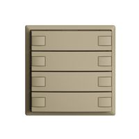 KNX-Taster RGB EDUE, 250mW, o.LED, 4×Taste, 2×Tastenb., sa