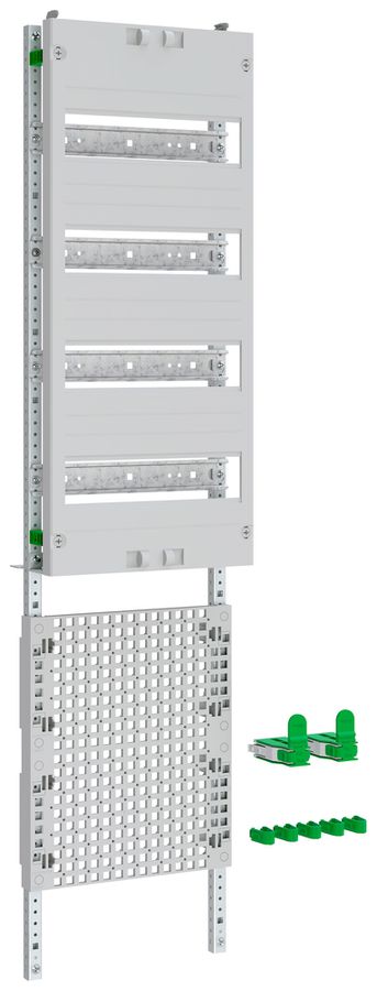 Installations-Set Pragma multi Kombination DIN und Media 1 Feld 7 Reihen
