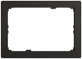 Abdeckrahmen EDIZIO.liv 2×3 208×148mm schwarz