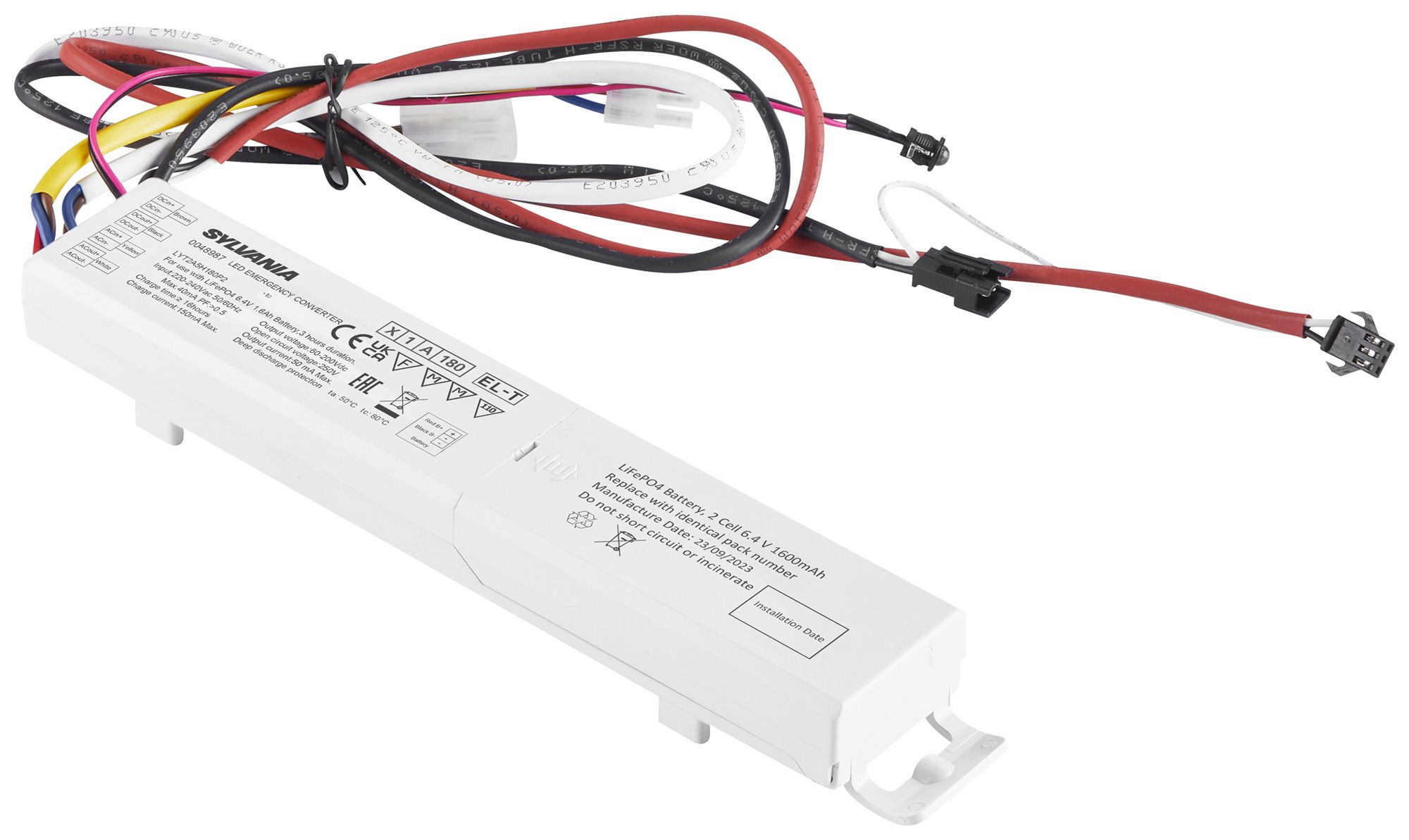 Notlicht-Set Sylvania Start Batten LED 3h ST LiFePO4 6.4V 1600mAh