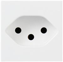 EB-Steckdose ATO T13 weiss 2 Module