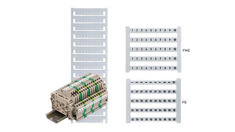 Bezeichnungsschilder DEK 6 FS, FSZ