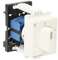 Interrupteur rotatif AMD K&N, 10A/440V 0/1L, manette grc, "0-1"