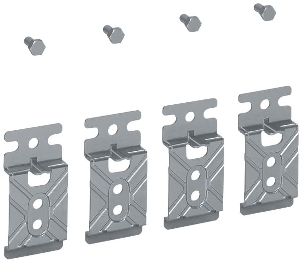 Wandlasche Hager Univers 100×100×50mm Stahl