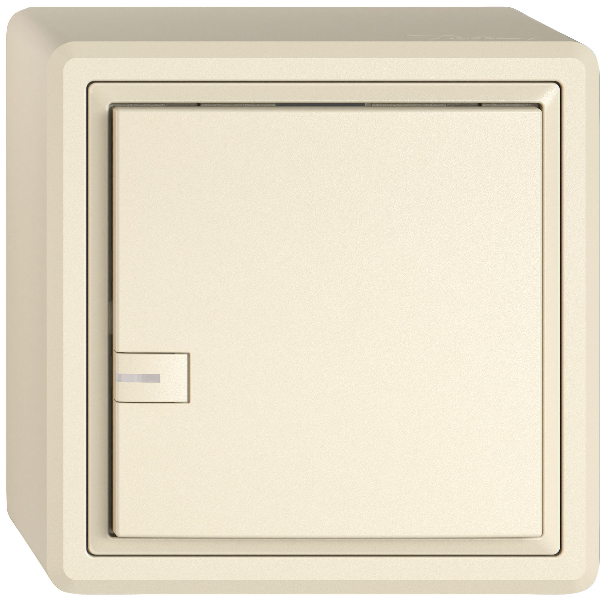 Pulsante KNX RGB AP EDIZIO.liv SNAPFIX® sensore temp.RGB-LED 1× com.1T cr