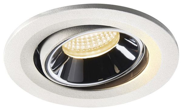 EB-LED-Downlight SLV NUMINOS MOVE S, 8.6W 250mA 700lm 3000K 20° ws/chr