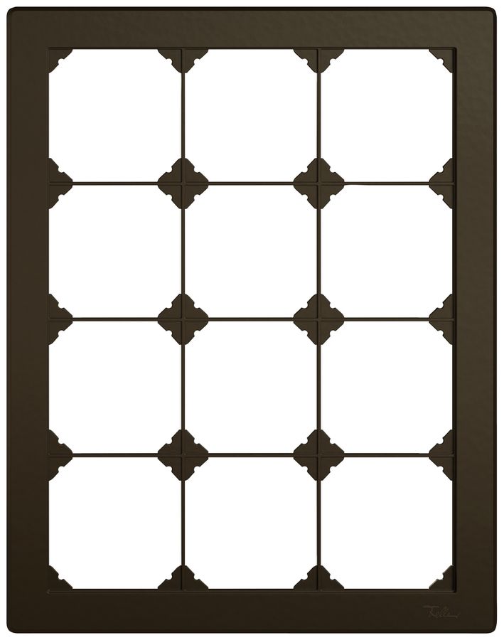 UP-Abdeckrahmen EDIZIO.liv SNAPFIX® 4×3/3×4 216×276mm br