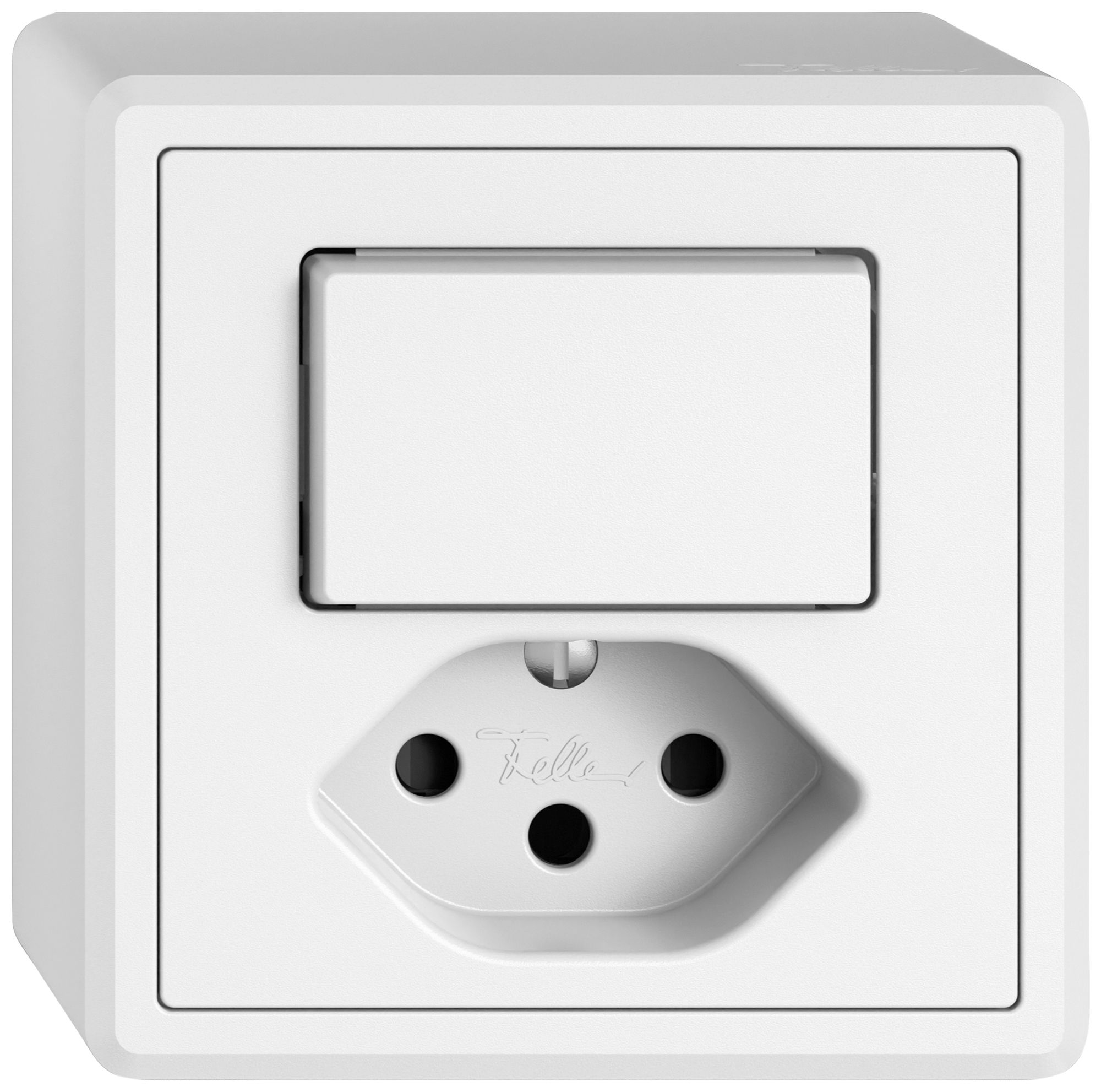 Combinazione AP EDIZIO.liv SNAPFIX® schema 6+T13 con shutter bi