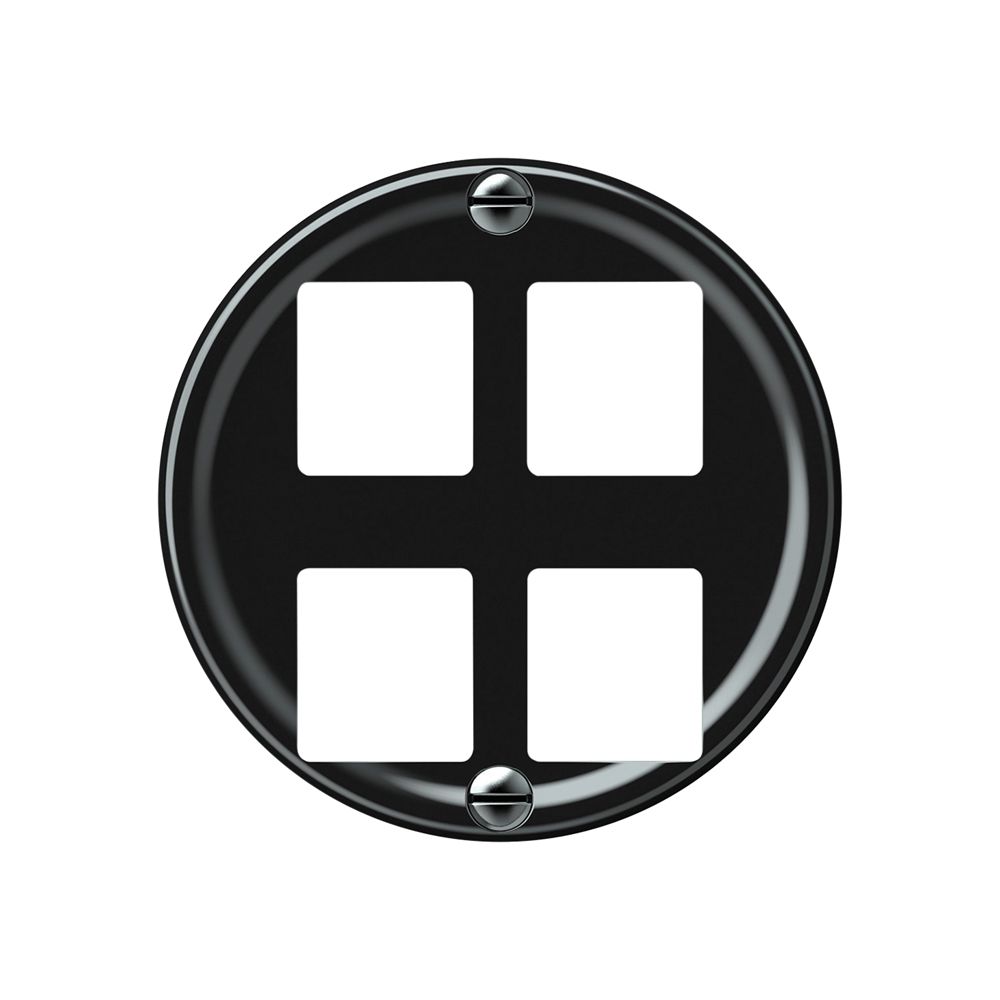 Kit frontale origin diritto 4×HMS nero