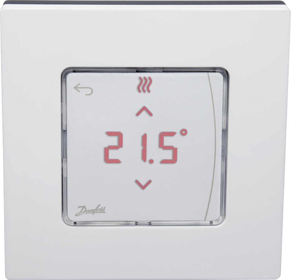 Raumthermostat Icon Display, AP Aufputz mit Display 230V, Heizen