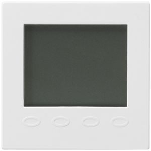 Raumthermostat Hager kallysto A mit Display ultraweiss