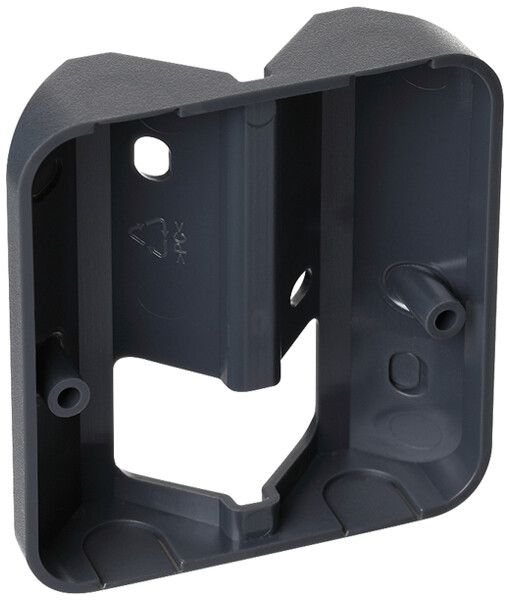 Eckhalterung ESYLUX WILMA EDGE MOUNTING 80×75×21mm grau