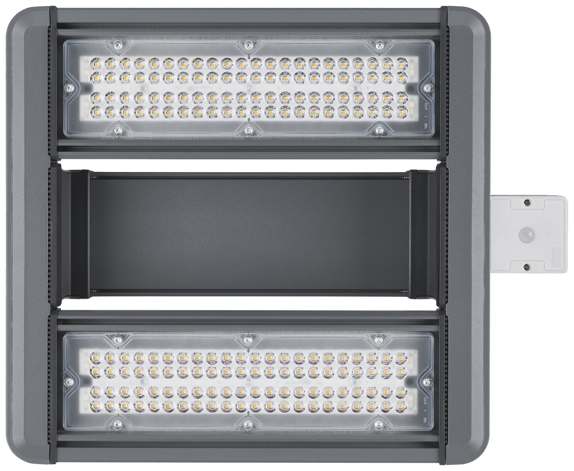 Proiett.capann.LED Sylvania Sylbay PIR 95W 14200lm 840 IP65 75° REG 410×386