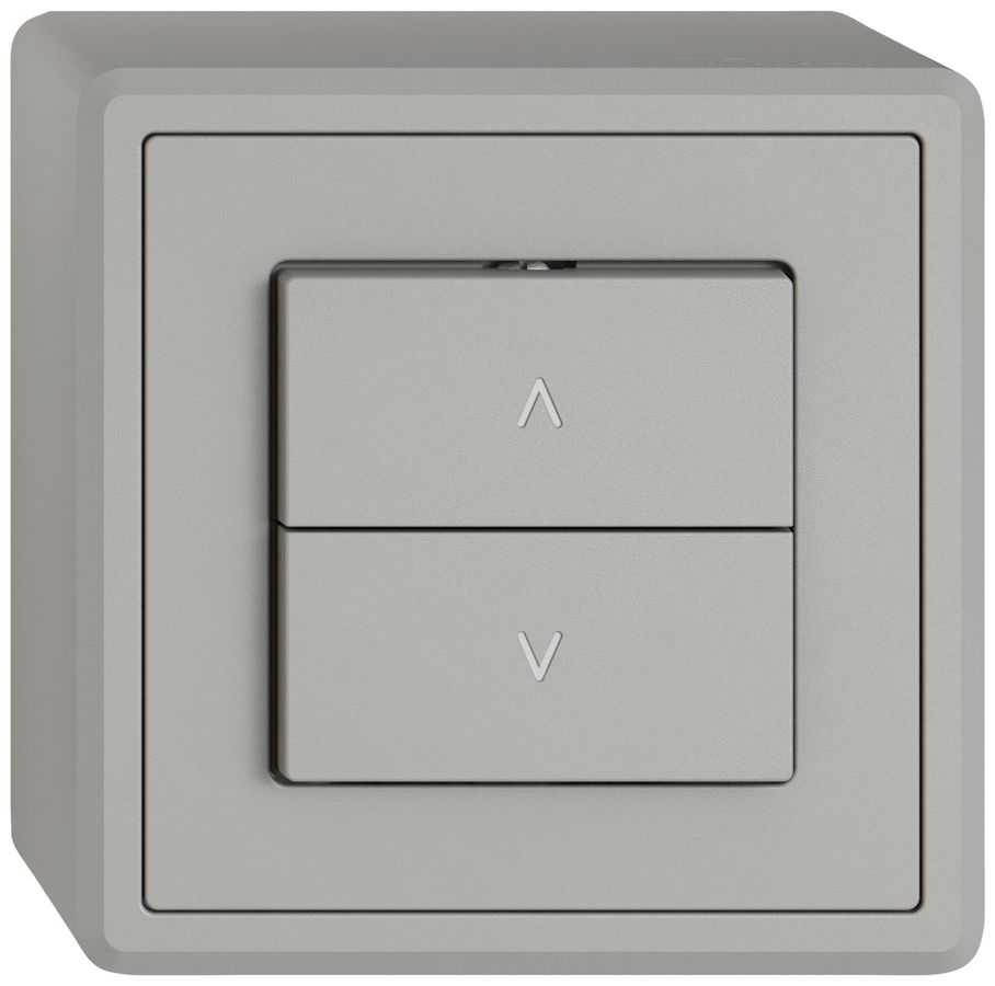 Pulsante per tapparelle AP EDIZIO.liv SNAPFIX® 10A 250V 2 tasto 1 canale grc