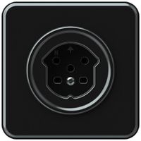 UP-Steckdose origin 1×Typ 15 10A 230V 92×92mm schwarz