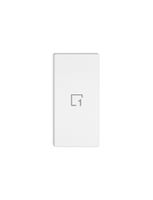 Taste 1/2 EDIZIO.liv Wiser mit SNAPFIX® horiz.mit Symbol Szene 1 ws