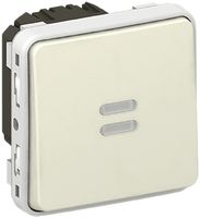 Interruttore a bilico lum. PLEXO 3/1L orientamento bianco