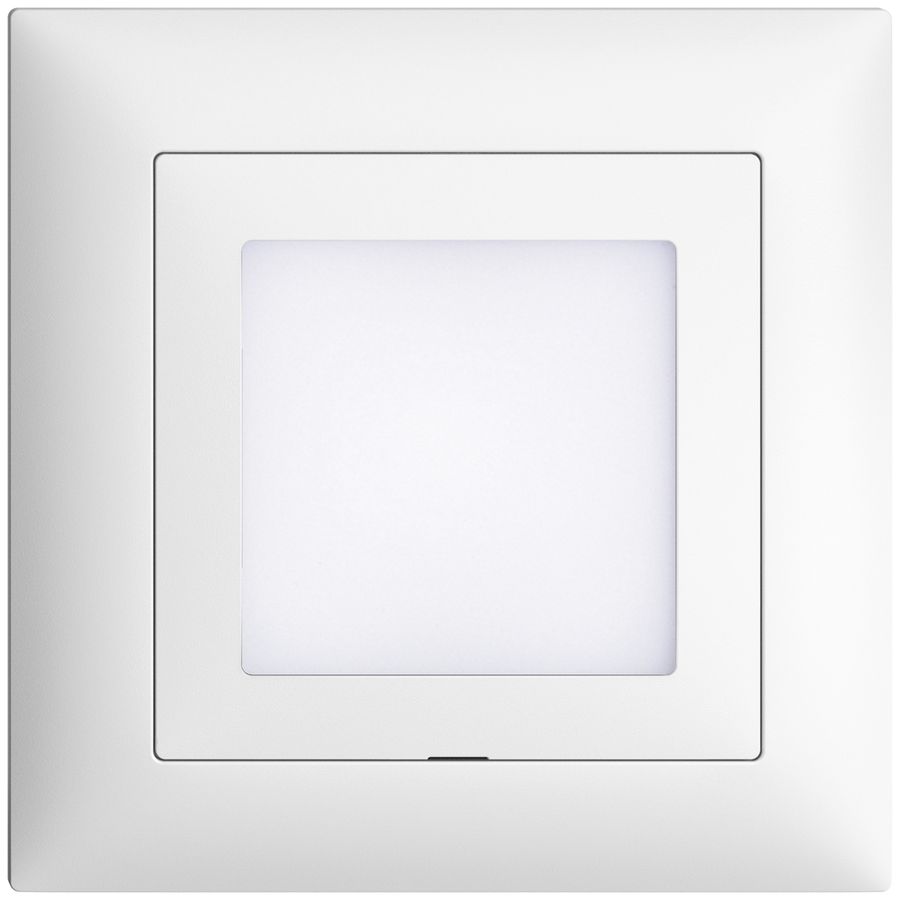 Kit frontale INC EDIZIOdue bianco 88×88mm per lampada LED