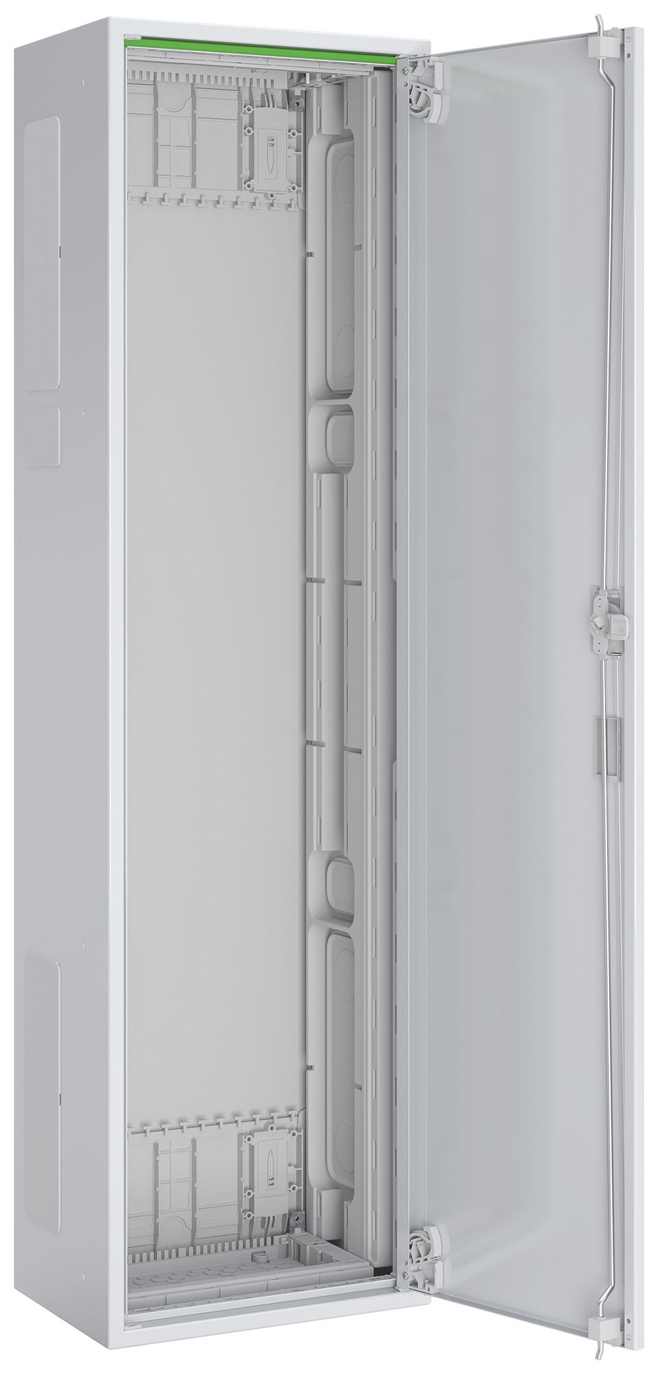 Coffret mural PrismaSeT XL IP44 a.porte 300×1100×210mm 1 champ 7 rangées