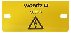 Couvre-bornes Woertz pour 8 bornes 4mm²