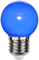 Lampe LED M. Schönenberger E27 1W 6lm 69mm G45 opalin bleu