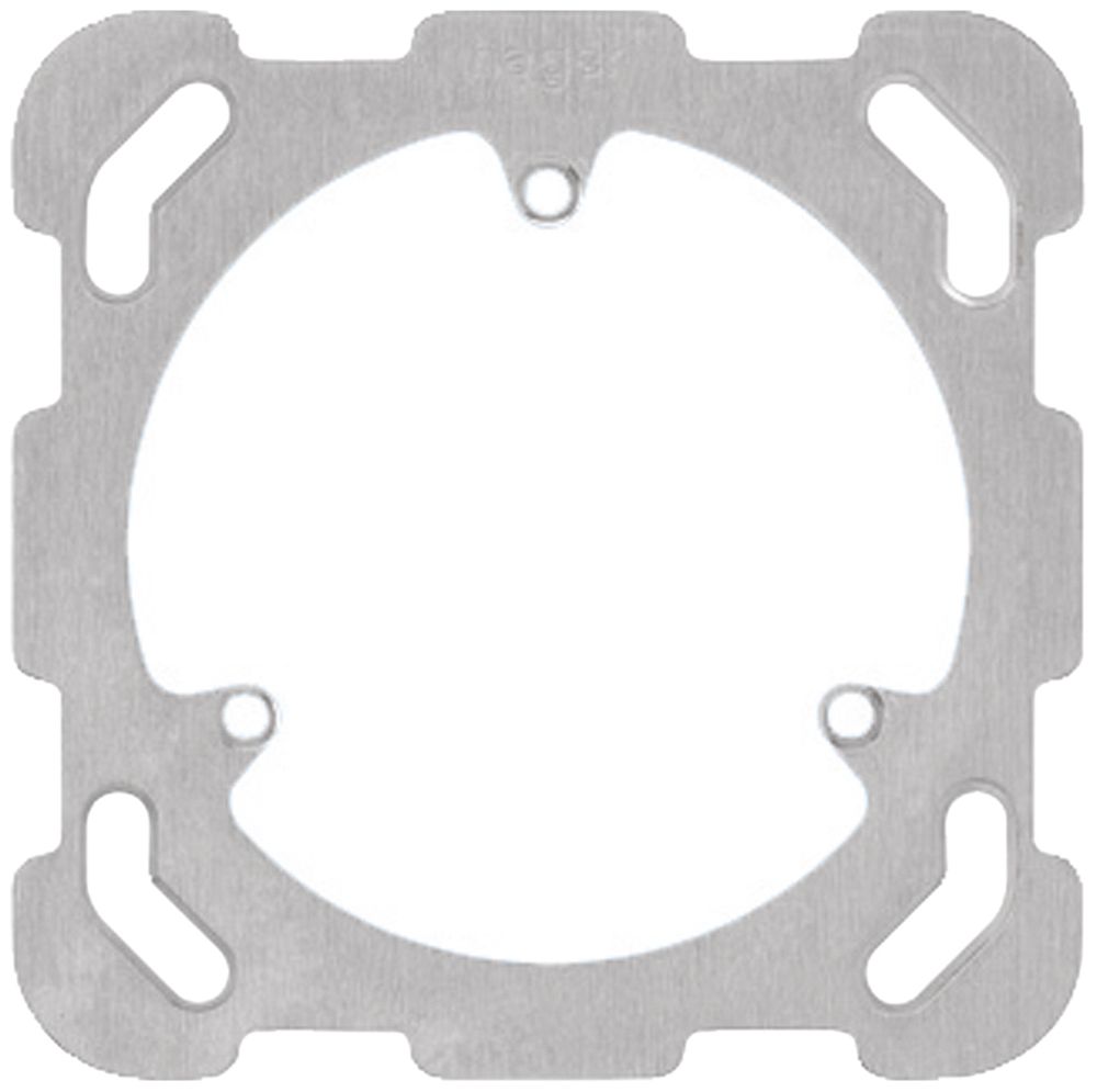 Befestigungsplatte Hager 1×1