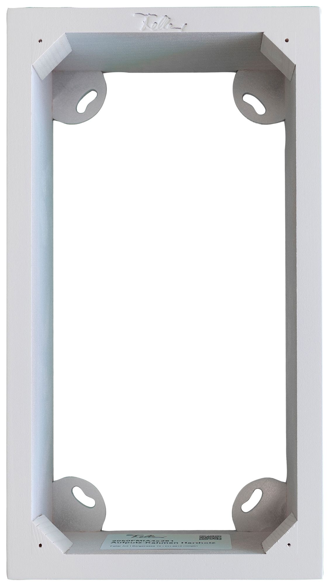 Cadre AP Feller EDIZIOdue 3×2 bois dur laqué pour combinaison ENC SNAPFIX® bc