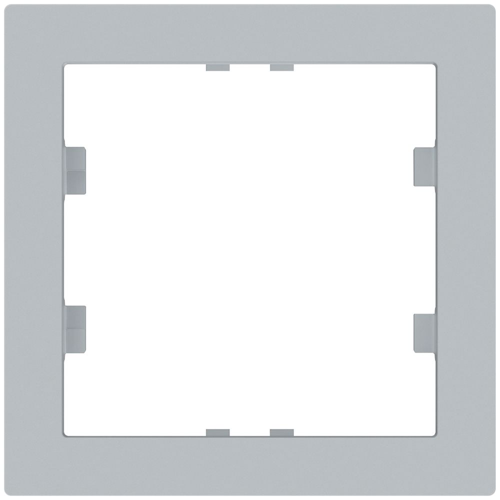 Zwischenrahmen Hager kallysto KNX 60×60mm Duroplast hellgrau