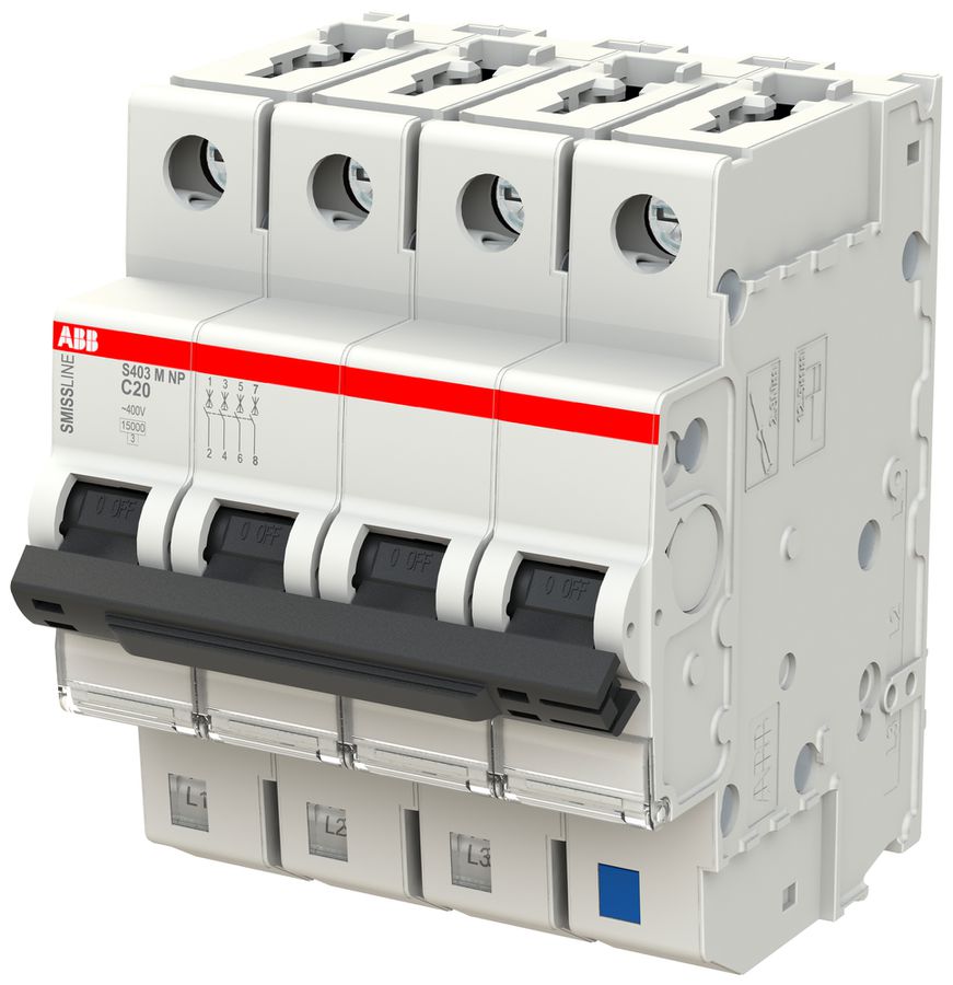 Disgiuntore SMISSLINE TP S 4×20A C 10kA NP