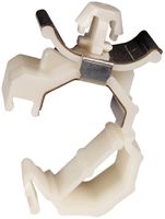 Kabelerdungshalter KITAGAWA FGCS-8, Ø 7…8.5mm, PA/P-Bronze+Sn